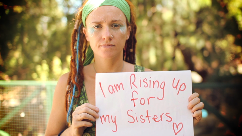 Rainbow Pammy is Standing up for her Sisters! One Billion Rising to end violence against women!